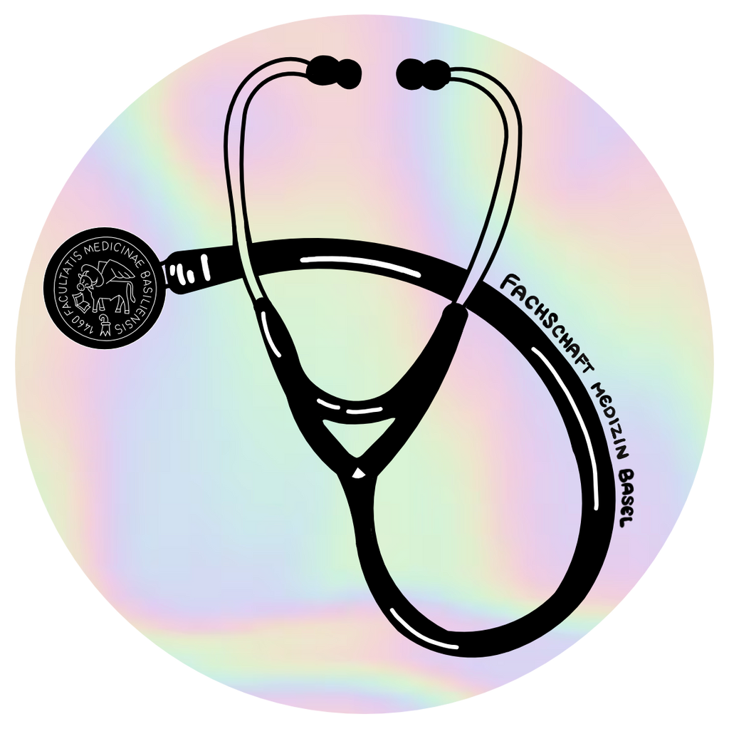 Holographischer Stethoskop-Sticker